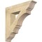 Ekena Millwork Balboa Traditional Rough Sawn Bracket, Douglas Fir, 6"W x 28"D x 28"H BKT06X28X28BOA01RDF - alternate 1